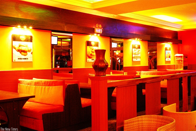 The restaurant lounge area. Photos by Michael Bageinern