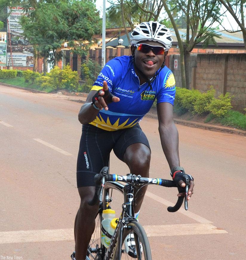 Gasore Hategeka won the 2016 Rwanda Cycling Cup and will be crowned after todayu2019s final race. File.
