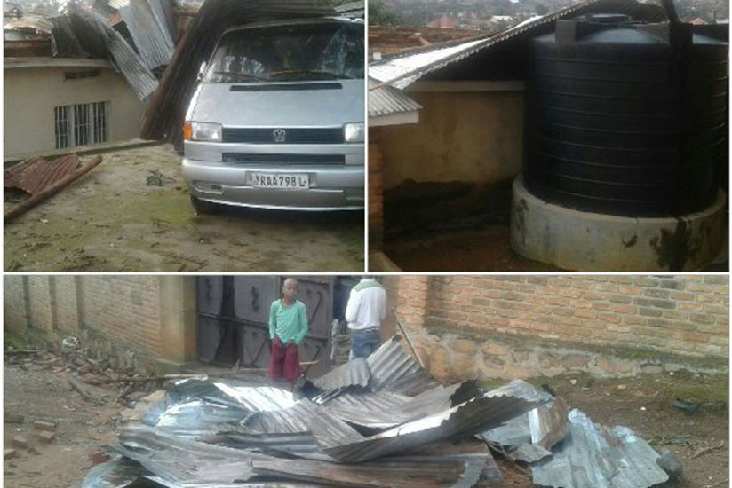 Property destroyed in Nyarugenge District. / Courtesy