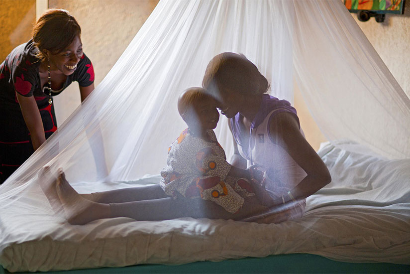 Long lasting insecticide treated nets (LLINs) serve a great purpose in preventing mosquito bites, hence protecting mothers, children and the entire population. / File