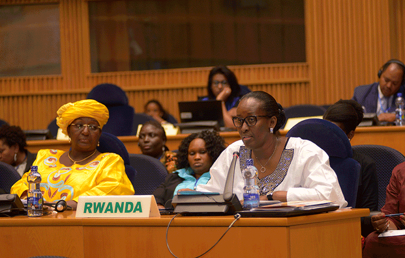 First Lady addresses the 18th General Assembly of OAFLA - Addis Ababa, 31 Jan 2017 