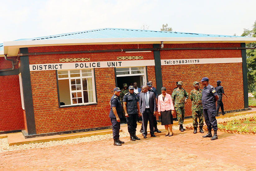 One of the Police facilities that were constructed by the residents of Gatsibo District. / File.