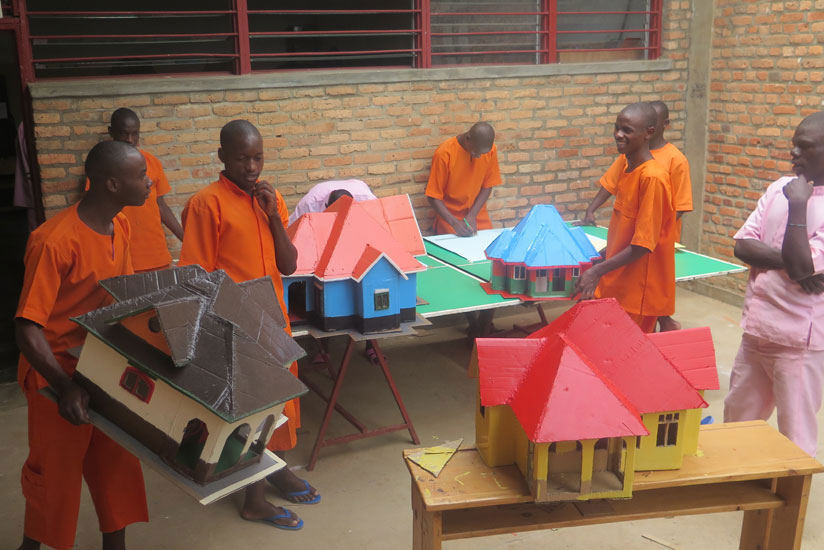 At the center child inmates follow vocational training course. / File