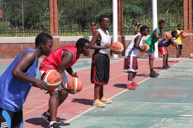 Rwanda recently launched a basketball academy in Musanze district, Northern Province. / File