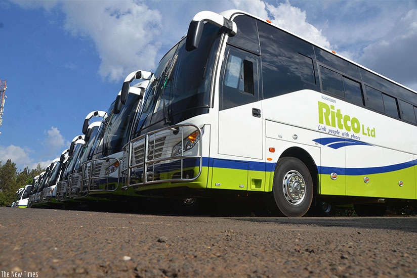 RITCO Ltd has unveiled 20 new buses to replace former ONATRACOM fleet on upcountry routes. Sam Ngendahimana.