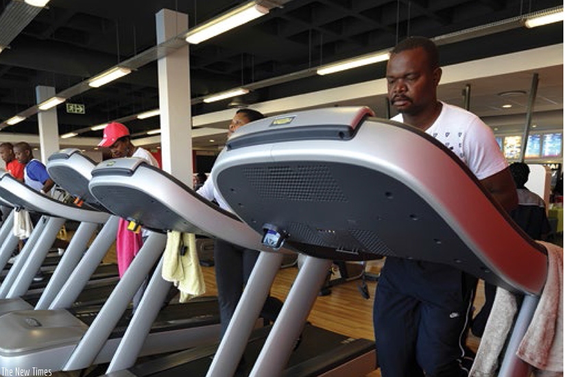People in a gym in Johannesburg, South Africa. Net photo.