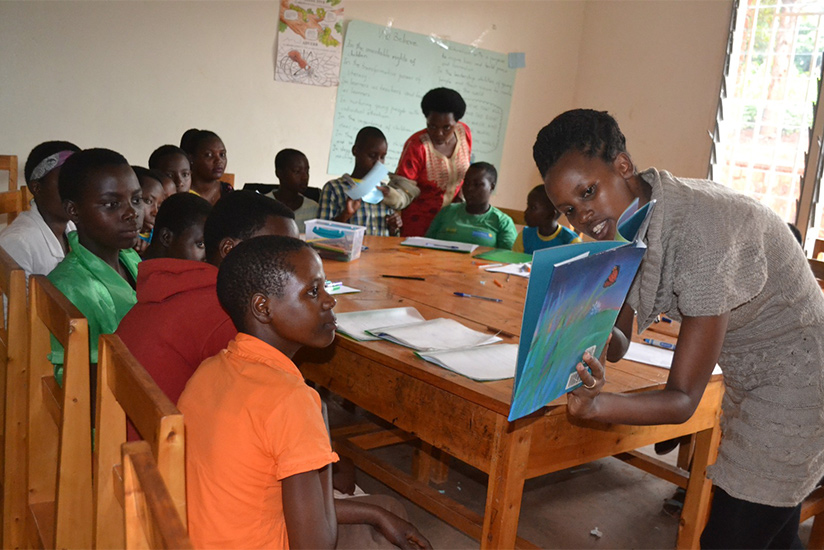 Pupils in a reading lesson. A good reading culture should be inculcated at an early age. / Lydia Atieno