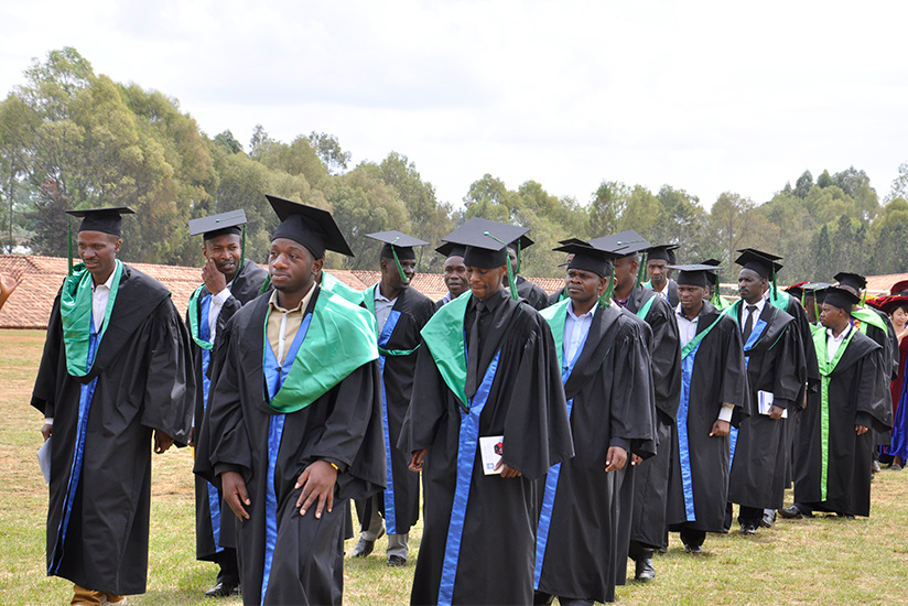 Graduates at IPRC North. / Michel Nkurunziza