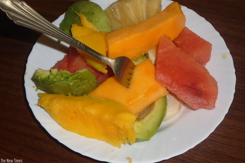 Fruits and vegetables help keep the heart in good health. (Lydia Atieno)