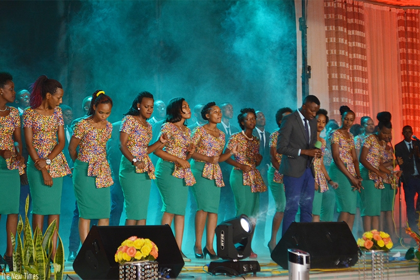 Healing Worship Team while singing worship songs; rn