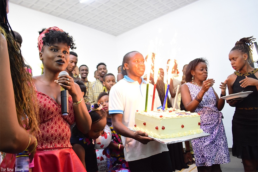 Umutoniwase (L) reflects on her five year journey in the fashion industry. Donata Kiiza.