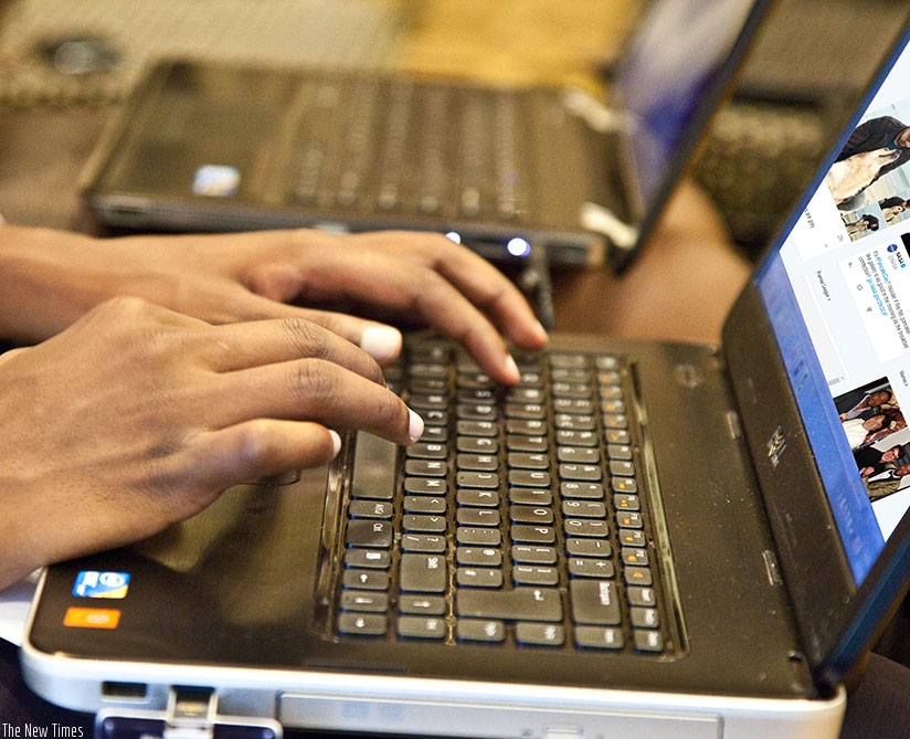 An internet user. File.