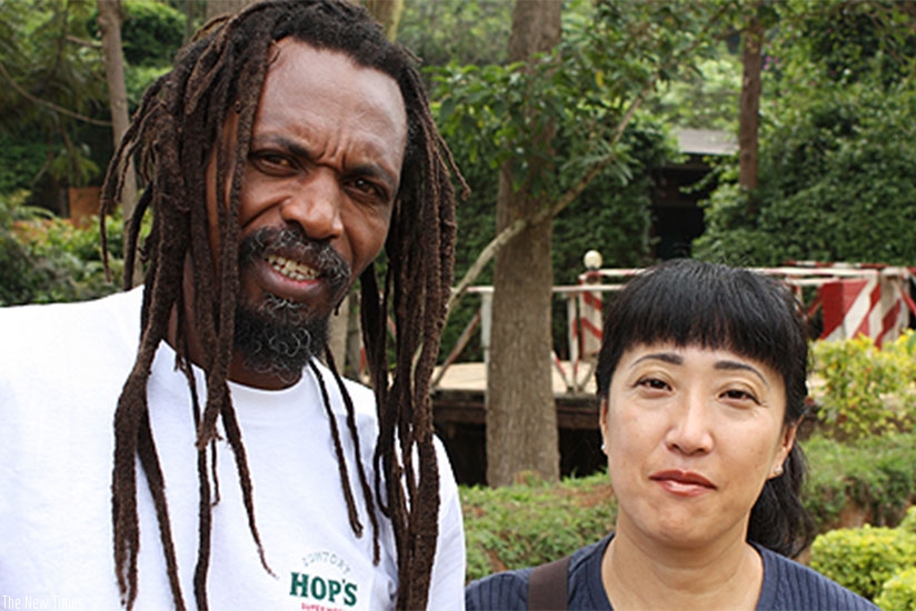 Gatera and Mami Rudasingwa are the founders of the Mulindi Japan One Love Project. (File)