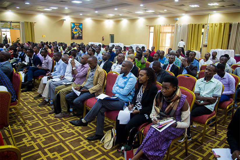 Taxpayers during the training. / Faustin Niyigena