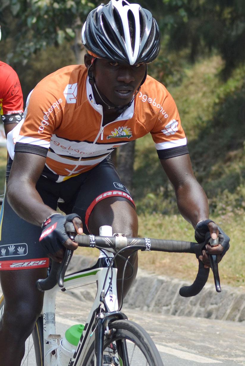 Rene Jean Paul Ukiniwabo, who is currently in Gabon, will also be part of Team Rwanda for the Tour of Cameroon. / Sam Ngendahimana