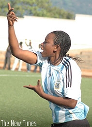 Nyinawumuntu has also been doubling as the national women team head coach. File.