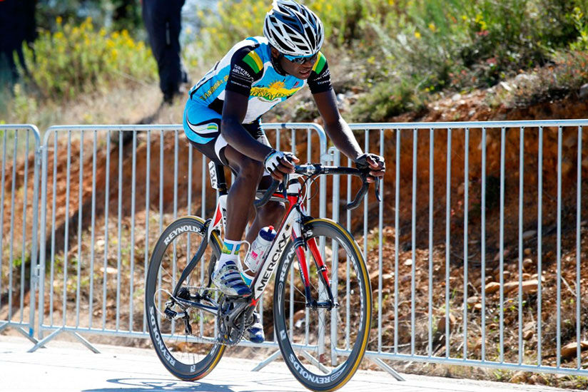 Uwizeyimana was Rwanda's highest finisher on sixth position in the General Classification. / File