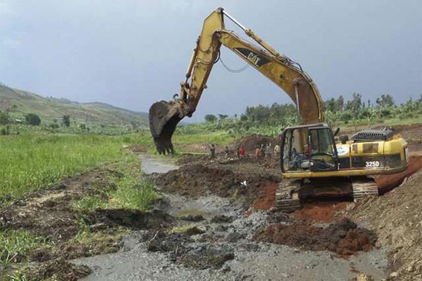 The Chinese government supports projects in agriculture and infrastructure, among others, in Rwanda. / File