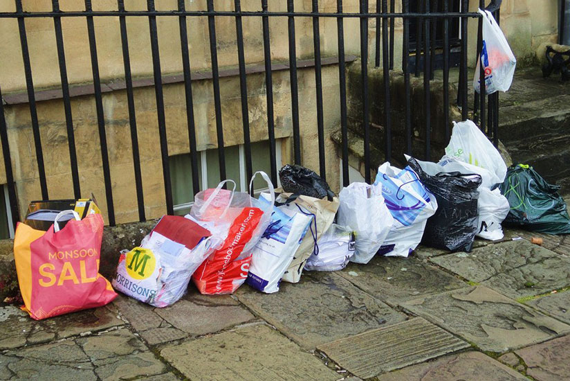 Elimination of polythene bags may have negative impact, businesses say. / Internet photo