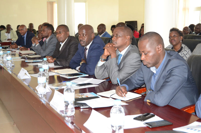 The audience in the meeting. / Kelly Rwamapera