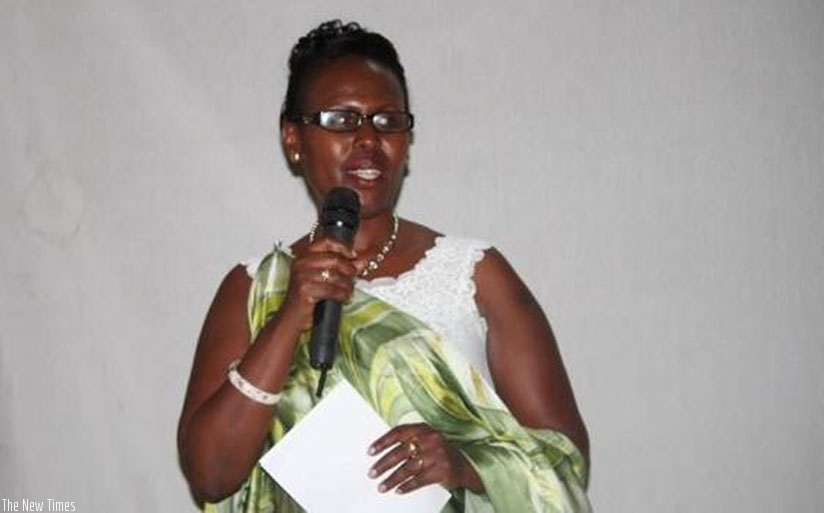 Dr Jeanne Nyirahabimana, the Mayor of Kicukiro District, is one of the five distrcit mayors who are women. File. 