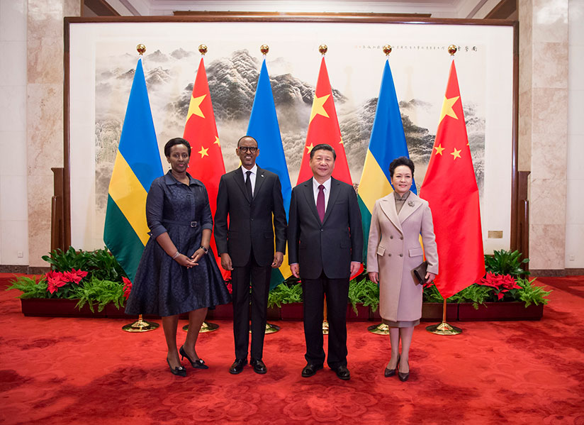 President Kagame and First Lady Jeannette Kagame with President of China Xi Jinping and First Lady of China Peng Liyuan in Beijing yesterday. President Kagame and his counterpart X....