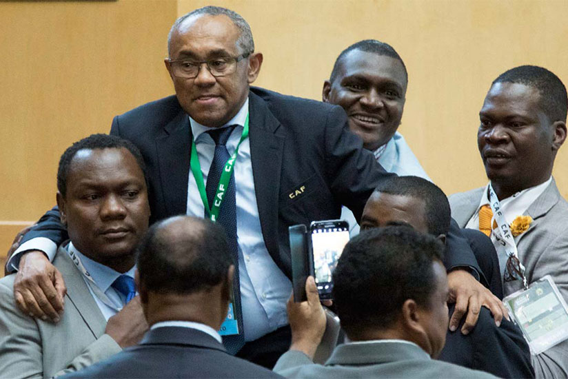 Madagascar FA President Ahmad dethrones Hayatou, who had led CAF for 29 years. / Internet photo