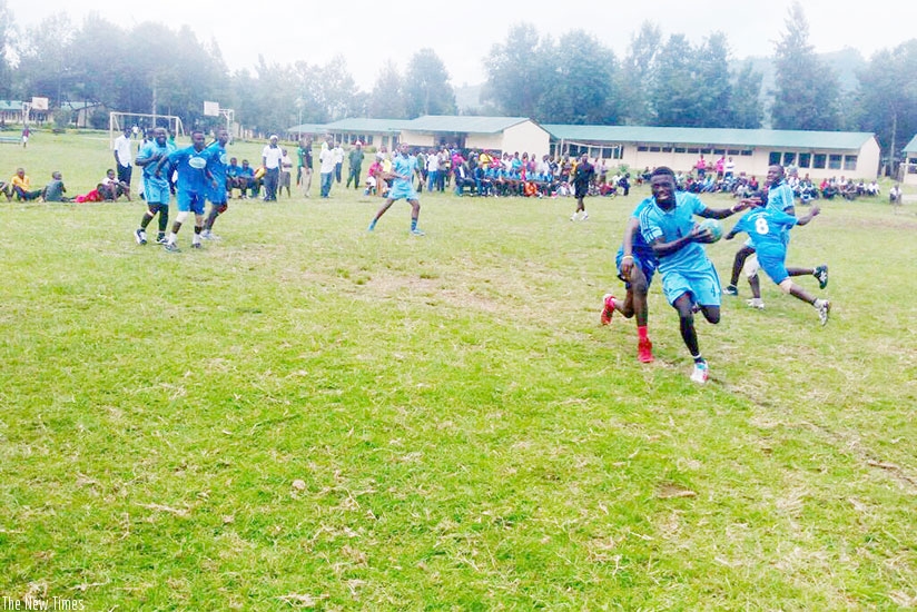 Police handball club beat Inyemeramihigo on saturday in Rubavu. Courtesy.
