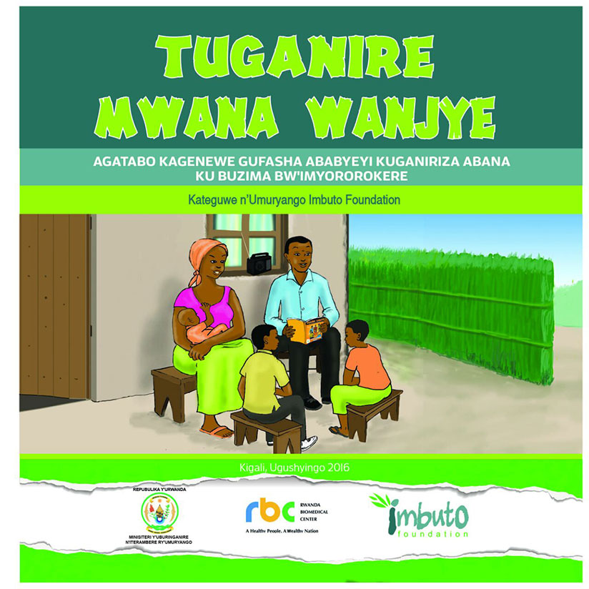 The cover of the new book launched by Imbuto Foundation. Courtesy. 
