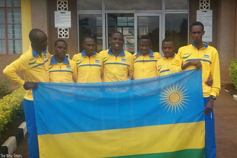 Rwanda will compete in only the men's senior category after the mixed relay team was removed due to limited funds. Geoffrey Asiimwe.