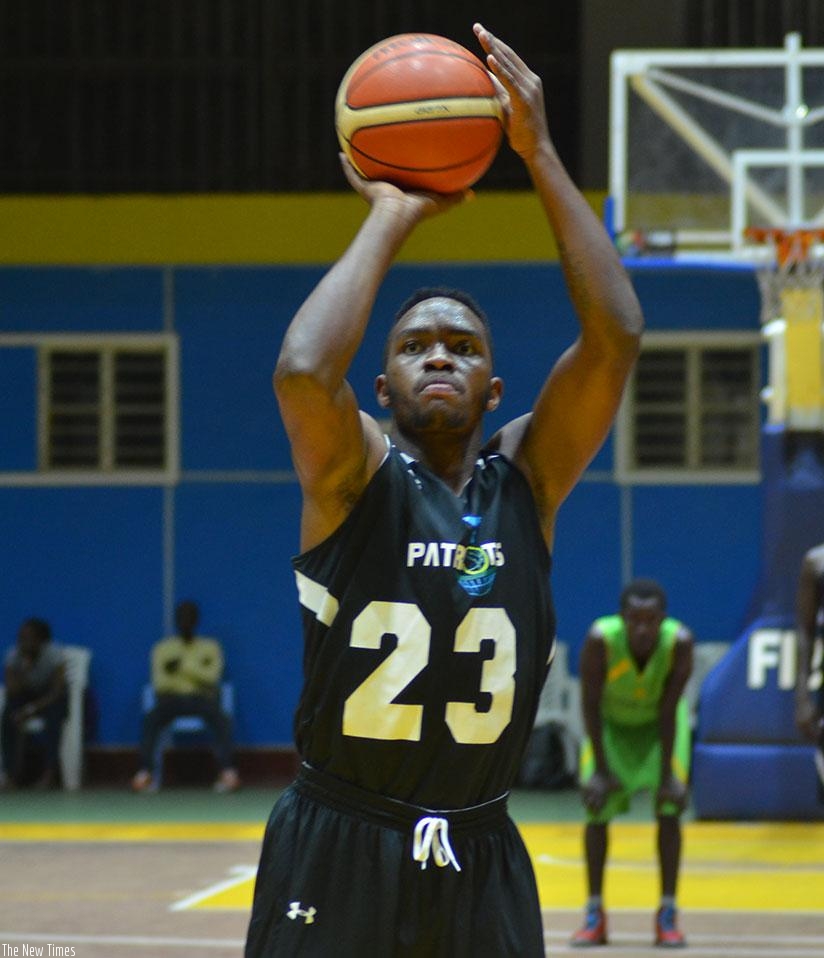 Shooting Guard Chris Walter Nkurunziza scored a season high 46 points to guide Patriots to victory. S. Ngendahimana.
