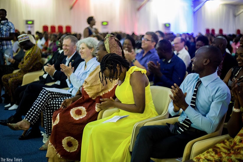 Guests enjoy one of the screenings. 