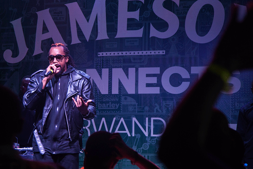 Navio Who was the only artist of the Jameson connect party