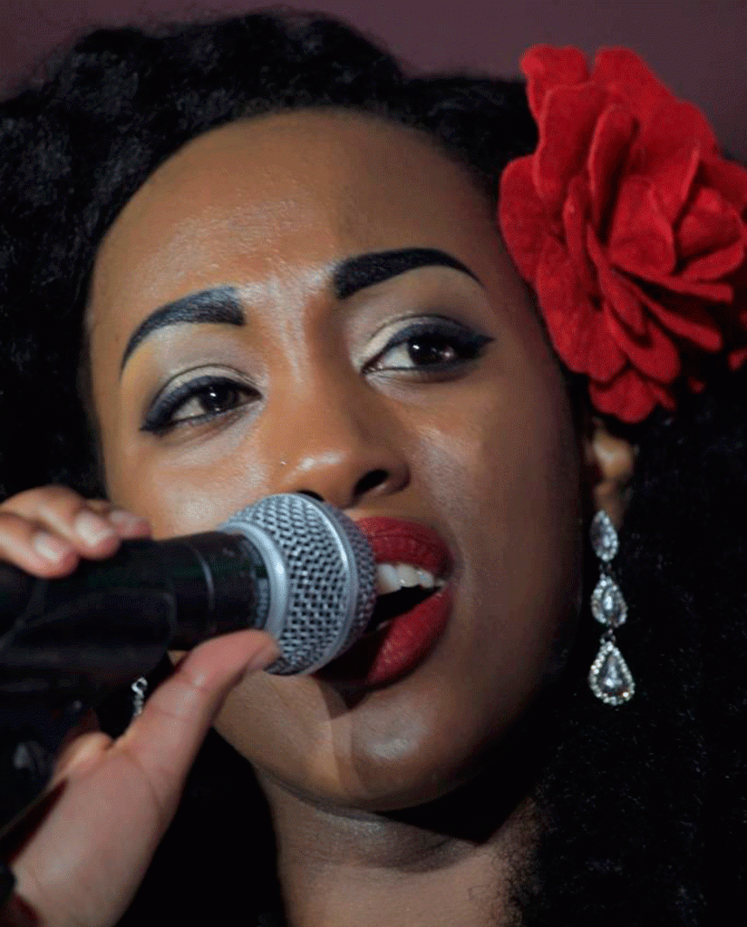 The singer said she was happy to perform in Rwanda