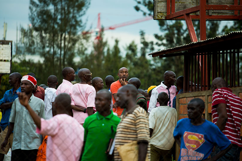 Inmates at Nyarugenge prison. / File