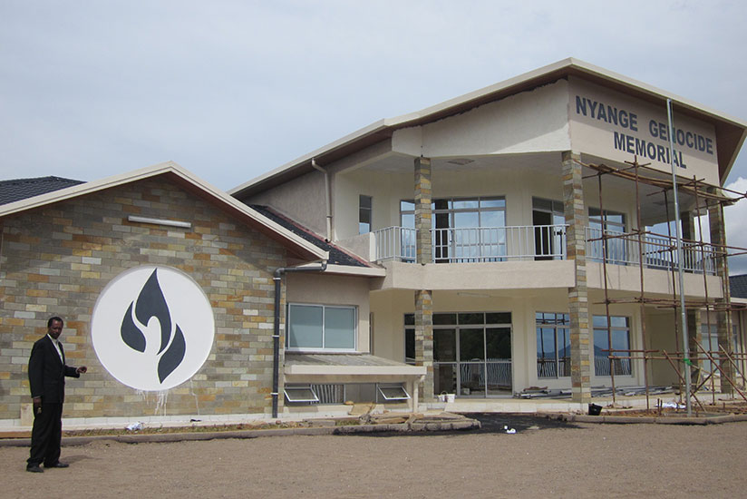 Nyange Genocide Memorial site is being constructed at the same spot where a church that was razed on Tutsi on the orders of Fr Seromba, stood. / Eugene Kwibuka