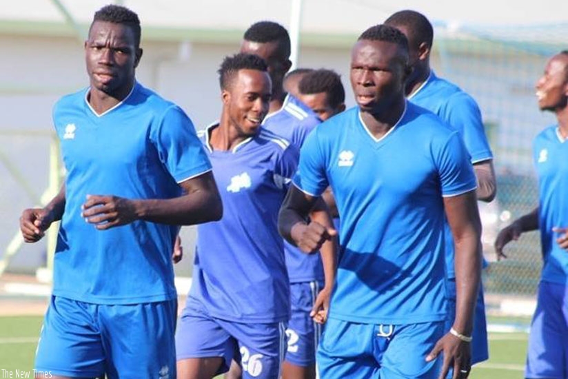 Rayon Sports started training on Thursday morning at Stade de Kigali in Nyamirambo