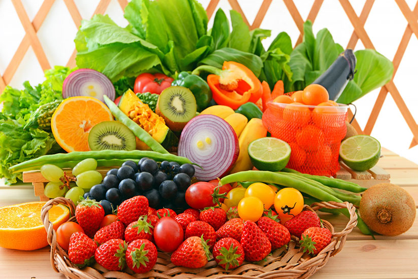 Fruits and vegetables are some of the best foods that boost the body's immunity to fight infections. / Internet photo