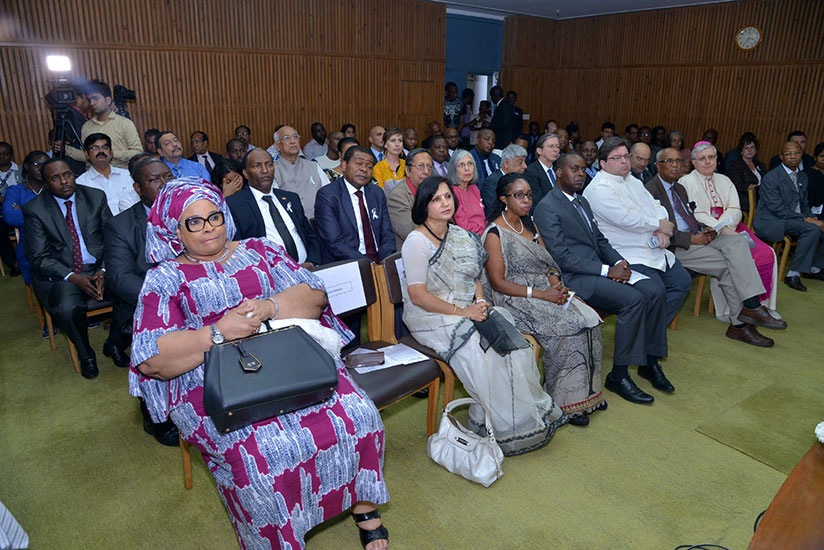Rwandans and wellwishers attend the 23rd Genocide commemoration event in New Delhi, India. / Courtesy