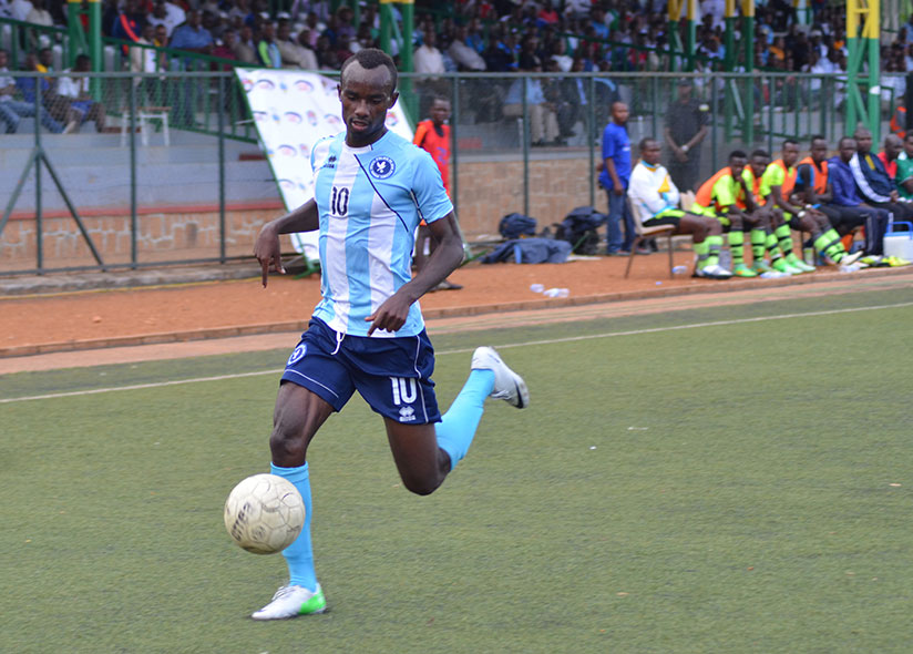 Police striker Usengimana is set to join Tanzania's Singida United in a deal worth US$100,000 next season. / Sam Ngendahimana