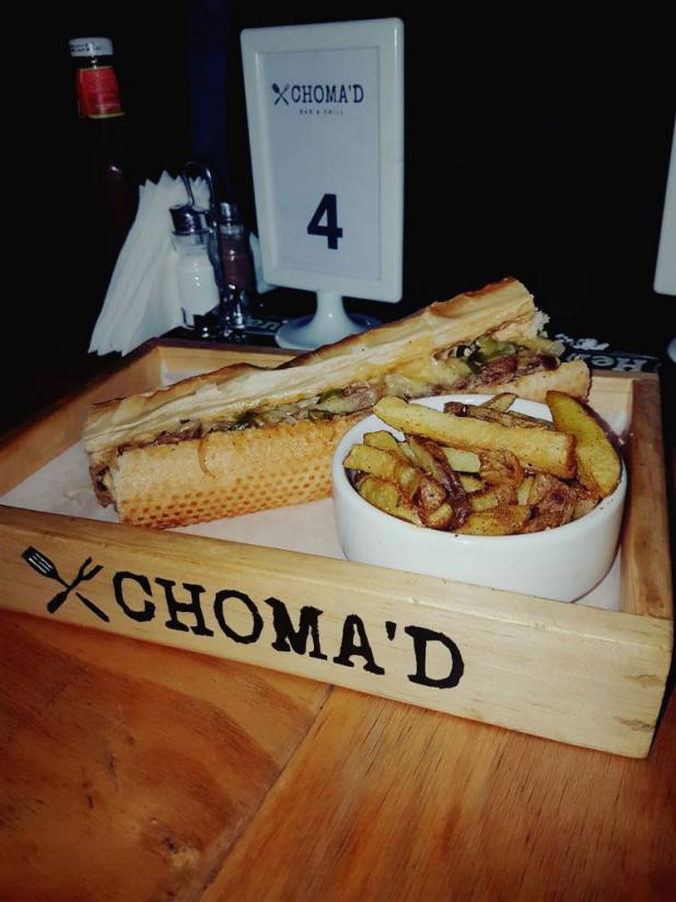 The Philly Cheese Steak at Choma'd. / Michael Bageinern