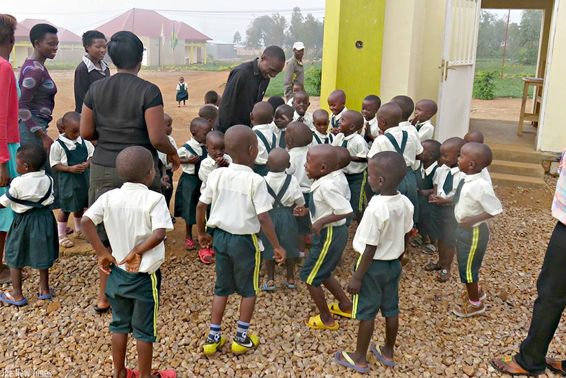 Kids at Gasore Foundation School in Ntarama, Bugesera District. Courtesy
