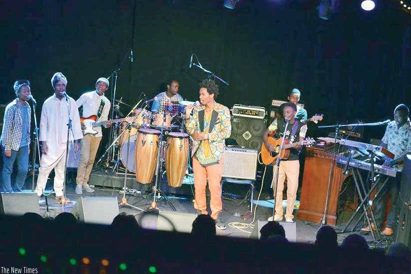 The former Nyundo students during a music tour in Canada in 2015. (Courtesy photos)