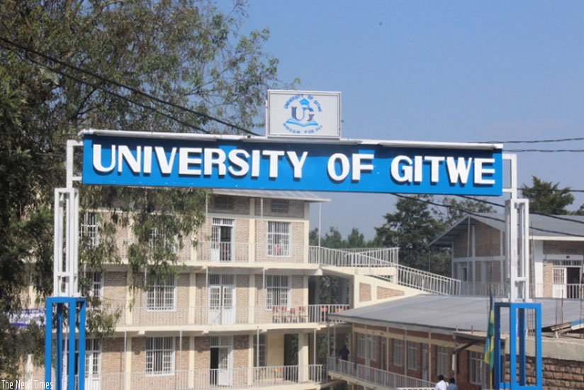 University of Gitwe is one of the institutions that were affected. (File)
