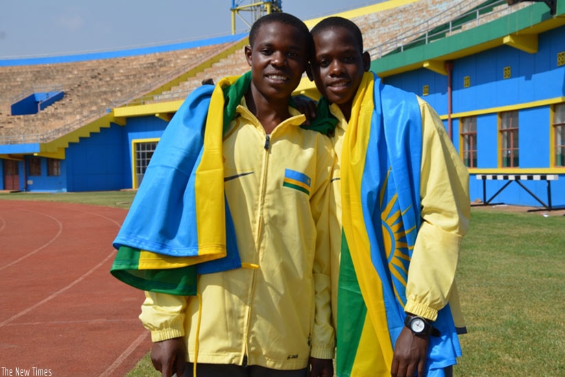 Beatha Nishimwe (L) and Honorine Iribagiza have started non-residential training. (File)