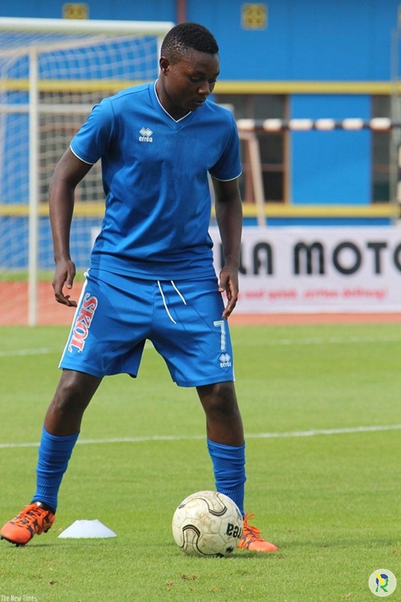 Striker Frank Lomami scored in the 14th and 72nd minutes as Rayon Sports routed Gicumbi FC 6-1 on Tuesday to go ten points clear at the top of the league table. (File)