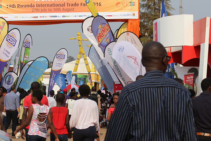 Showgoers at last year's annual RITF. The event created over 2,000 temporary jobs for the youth. / Courtesy