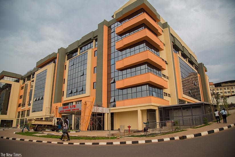 Chic complex in Kigali. Construction is one of the main sectors driving growth in Rwanda. (File)