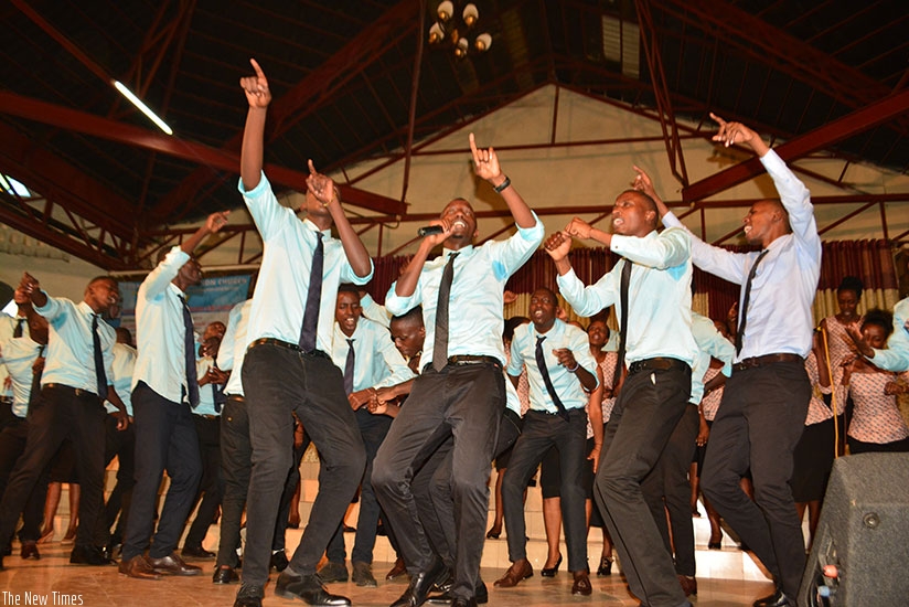 Healing Worship team's album launch was an energy filled performance.(All photos by Frederic Byumvuhore)