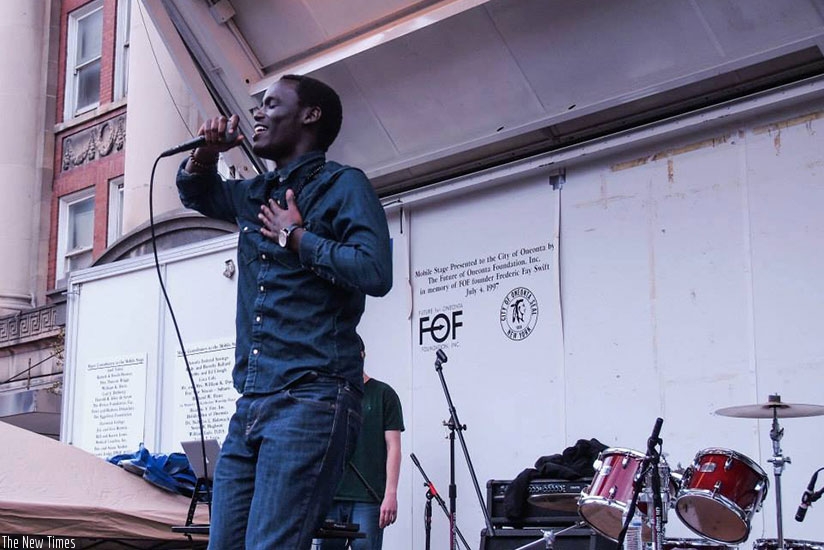 Rapper Darkecy at a past performance. (Net)